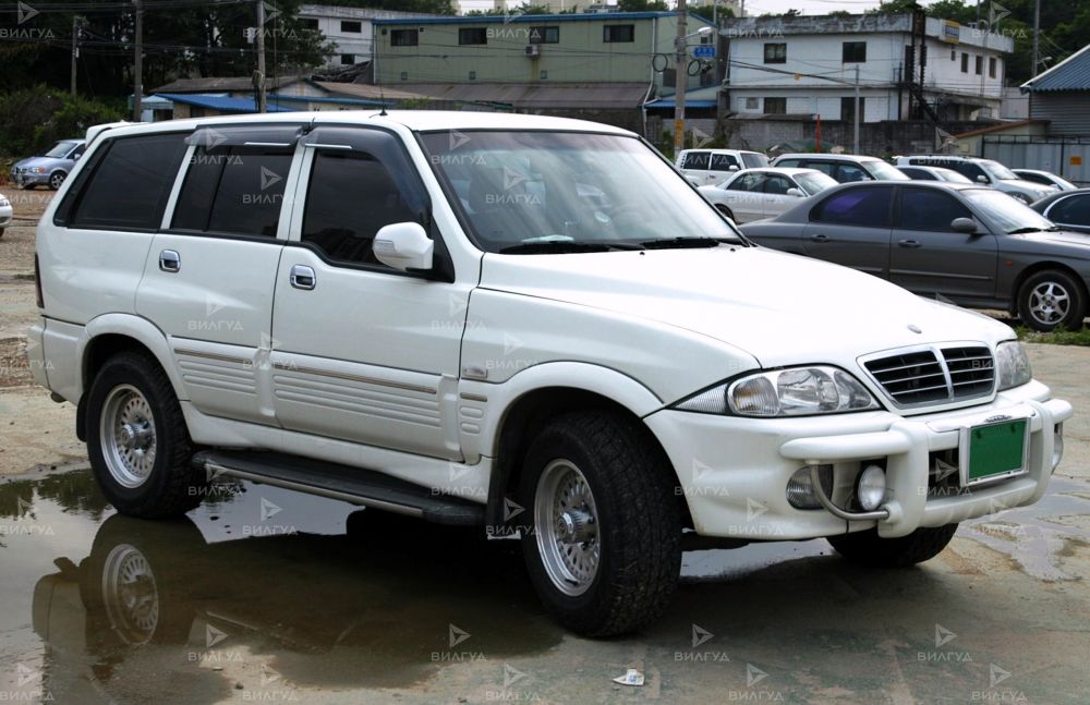 Замена пружины Ssangyong Musso