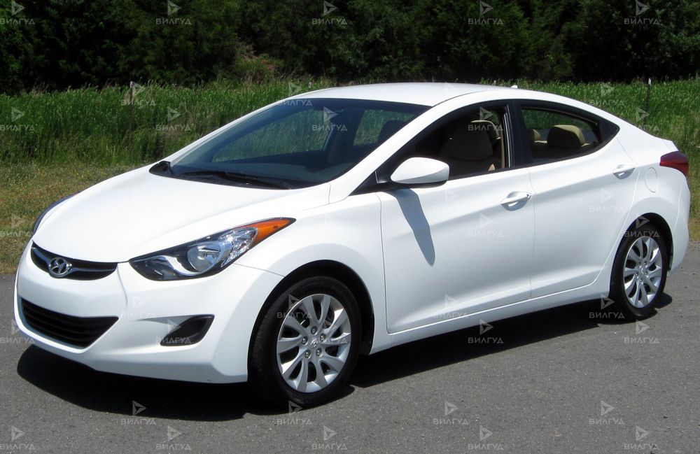 Замена втулок стабилизатора Hyundai Elantra