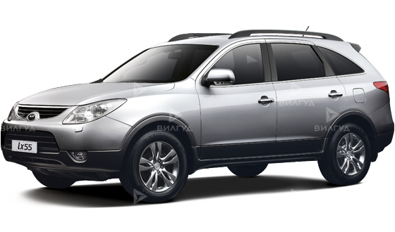 Замена втулок стабилизатора Hyundai IX55 Замена втулок стабилизатора Hyundai IX55